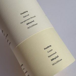 FineStrip Natural"Микровельвет" Натурально-белый 300гр/м2