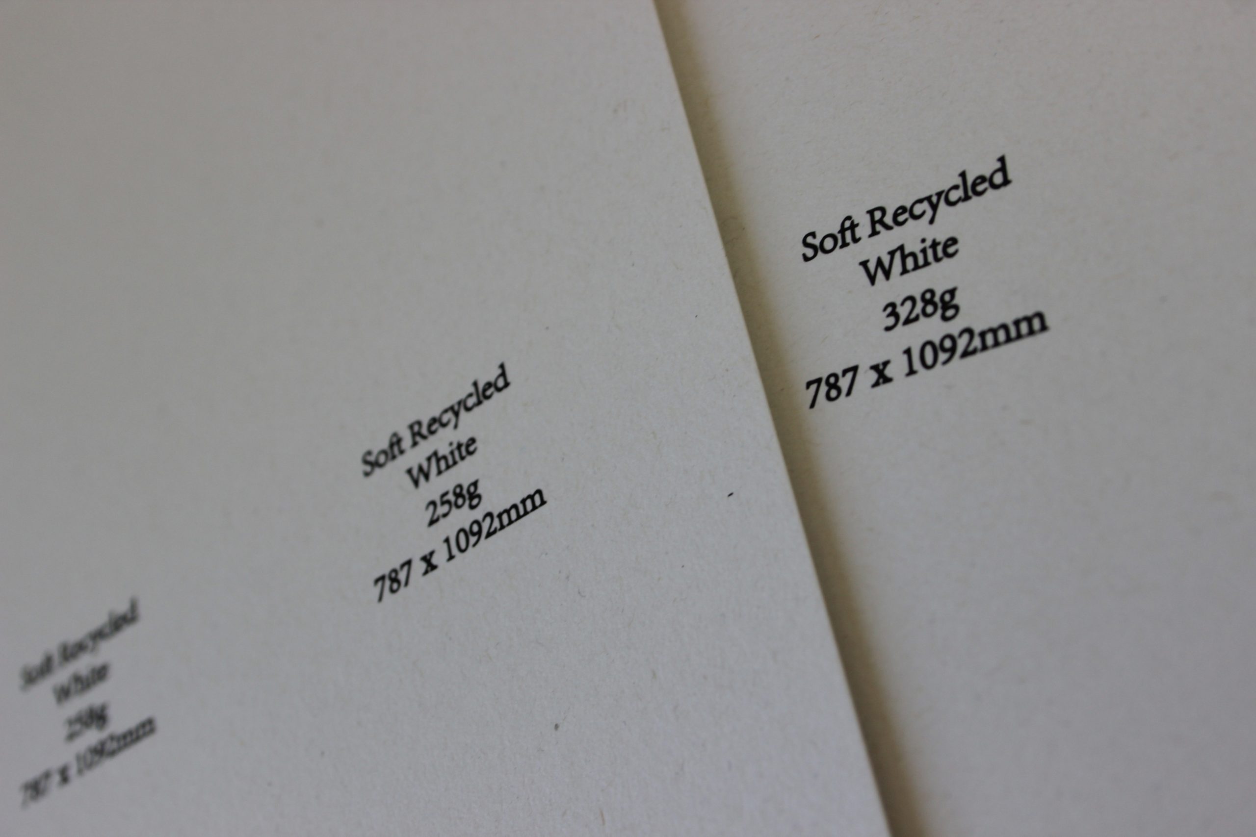 Soft Recycled White Белый 258гр/м2 — изображение 2