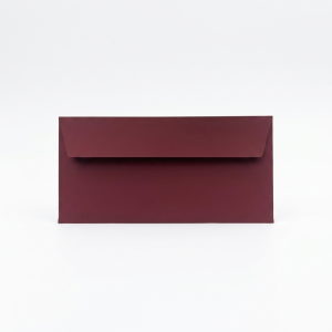 Конверт дизайнерский DL TactiTouch Burgundy (Бордовый), 120г/м2